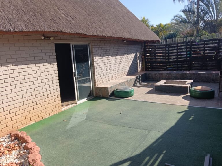 Braai area at One Love Suites guest house, Mokopane